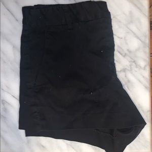 Black shorts
